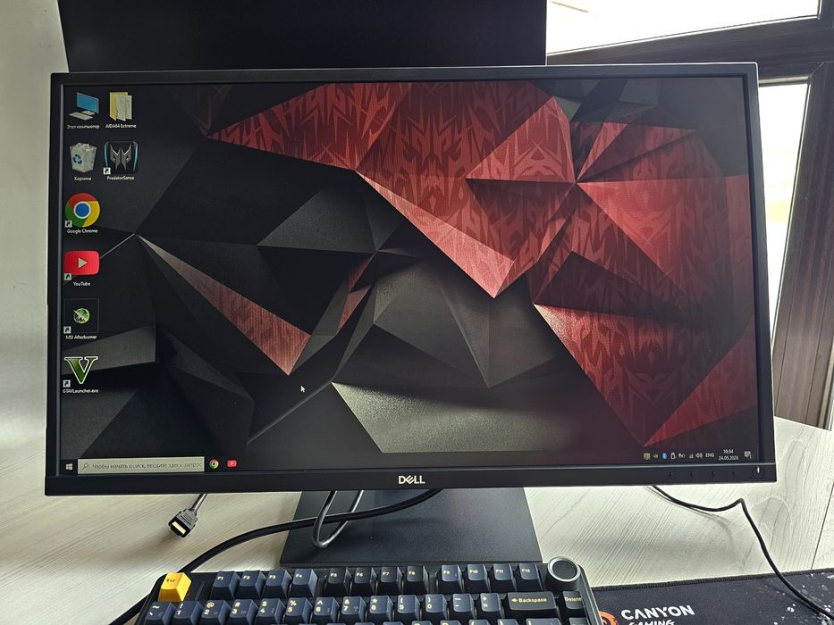 Монитор DELL 27" дюйм IPS