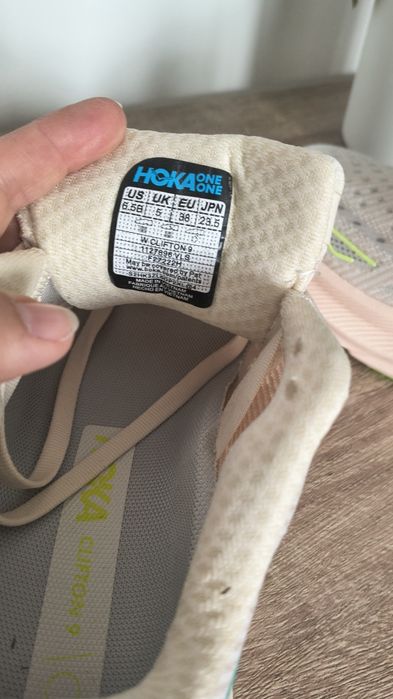 Hoka Clifton 9 Astral-Vanilla -Noi- 38