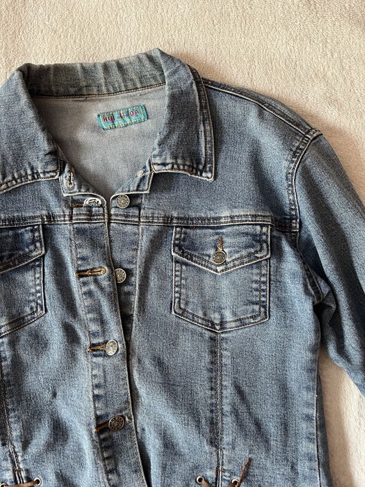 Дамско дънково яке