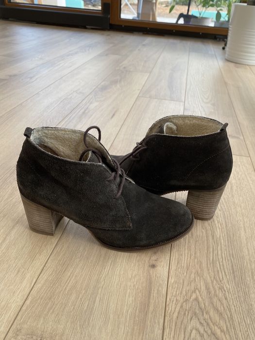 Кафяви велирени боти ALDO