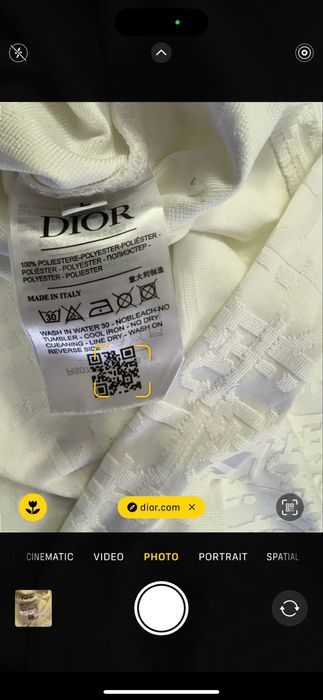 Christian Dior-Автентична чисто нова мъжка тениска  Л