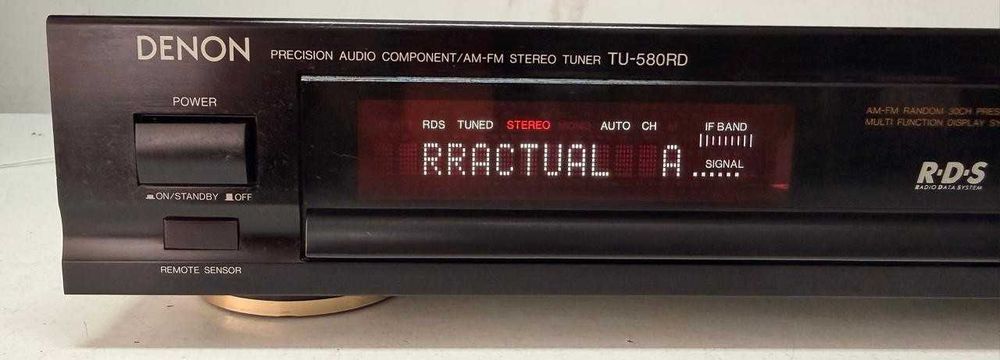 Tuner Radio Denon TU-580RD – Digital Stereo – RDS – IF Band – Made in Germany