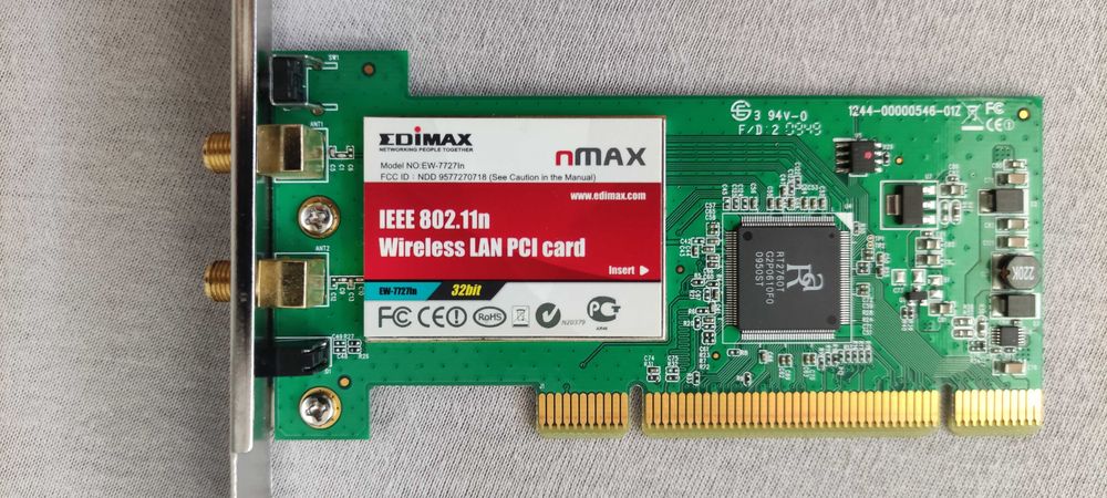 EDIMAX EW-7727In Wireless адаптер мрежова карта