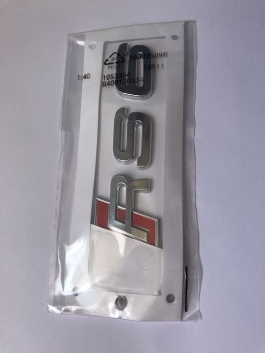 Emblema Audi RS6 spate
