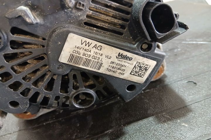 Alternator 03L903023L 03L903023L Volkswagen VW Transporter T6