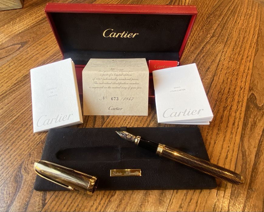Перьевая ручка Cartier Louis Cartier оригинал, лимитированная серия