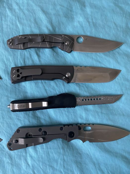 Briceag Spyderco, Microtech, Hinderer
