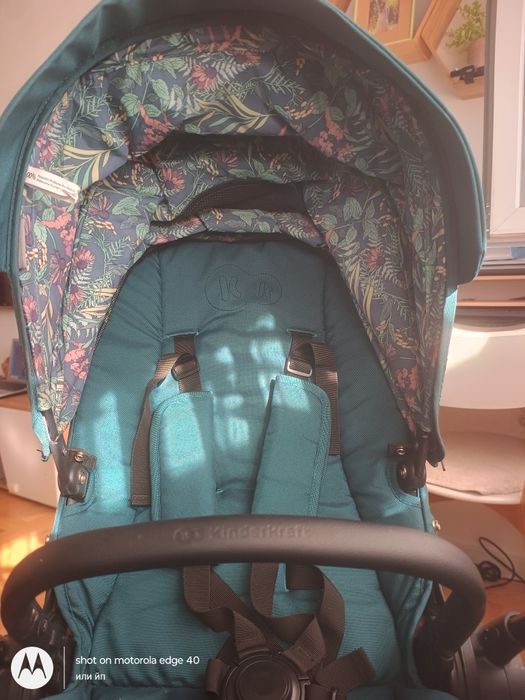 Бебешка количка KinderKraft ALL ROAD, NATURE VIBES