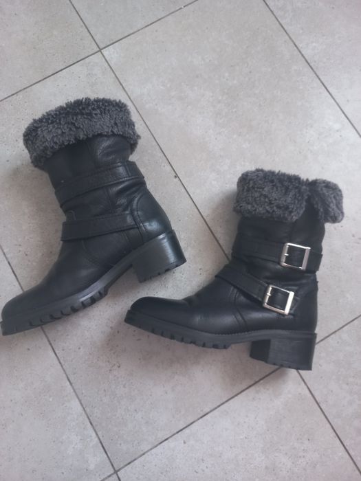 Cizme dama piele Zara