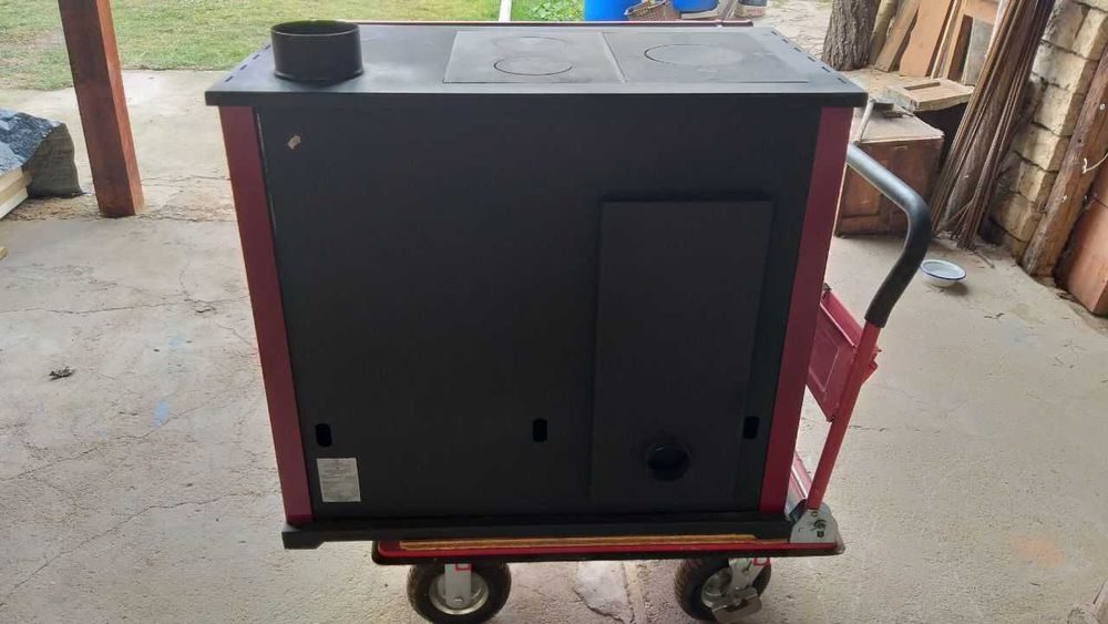 Готворска Печка Чугунен Плот Prometey Практик Лукс Еко