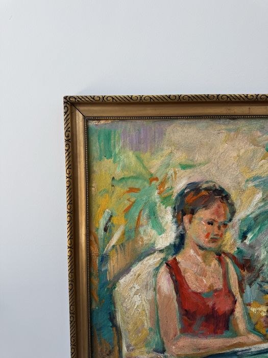 Tablou Portret de femeie Ion Musceleanu