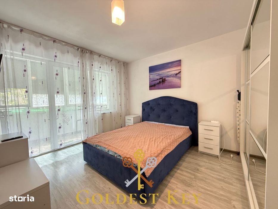 Apartament cu 1 camera, balcon inchis si parcare