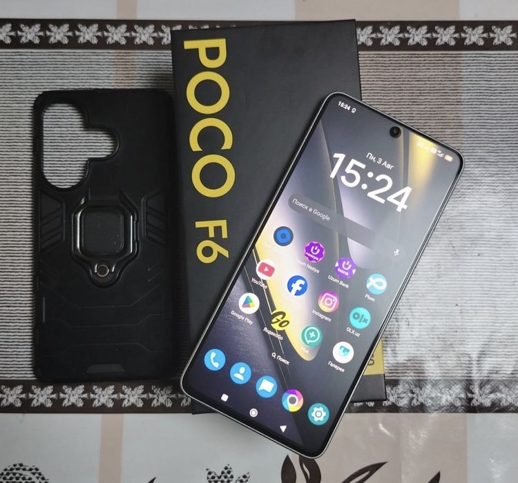 Новый Poco F 6  12+12/512 память. Игравой  Обмен