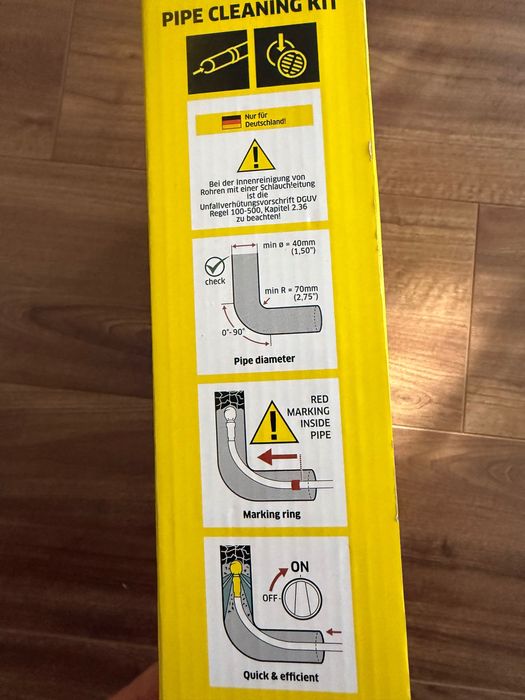 Маркуч за отпушване на канали