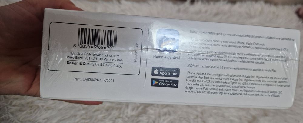 Kit  Smart Bticina SN 3602  pentru rulouri inteligente 3  ! Nou