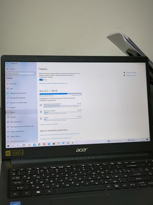 Noutbuk Acer Aspire A315-34