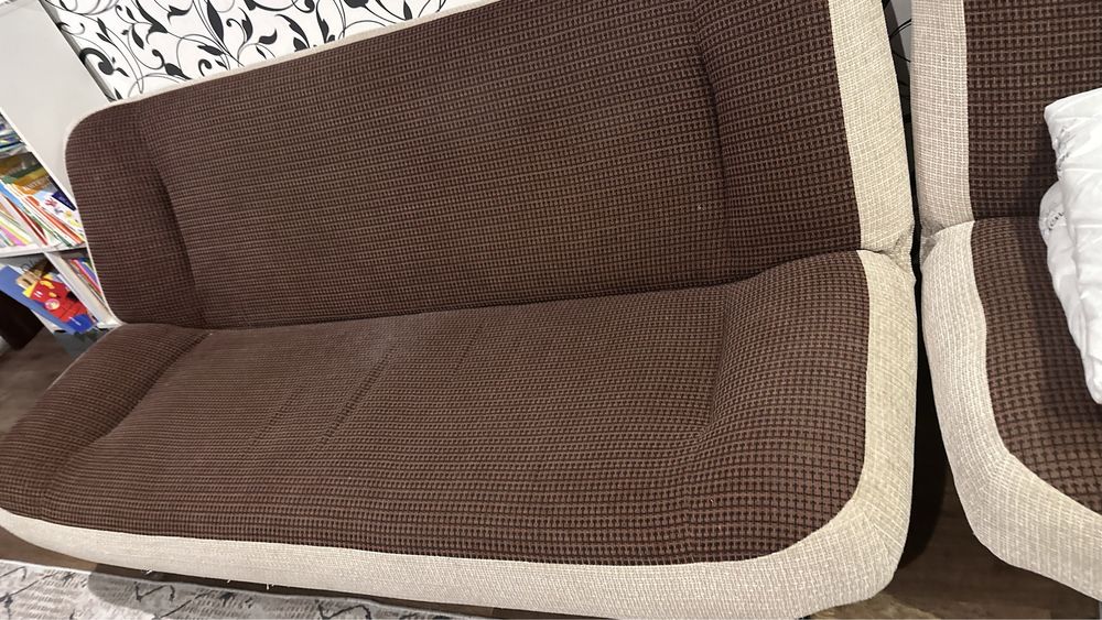 Диван и 2 кресла