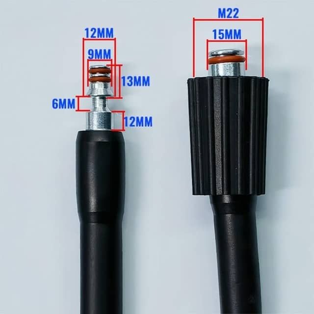 Furtun aparat spalat cu presiune Parkside