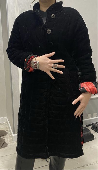 Утепленный шапан на весну