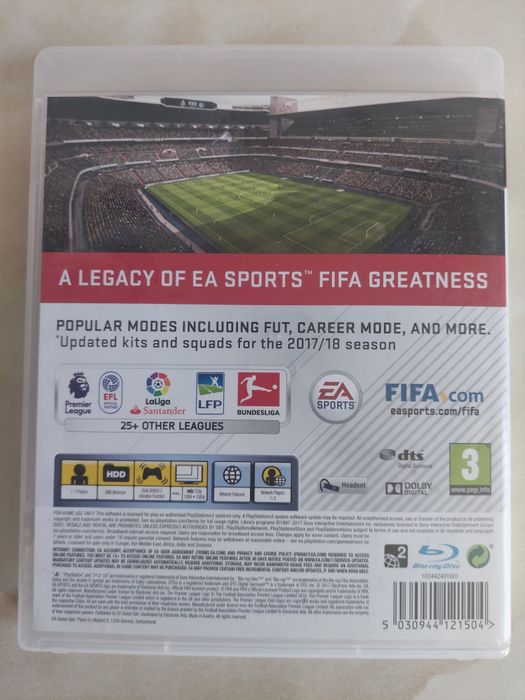 [PS3] Vând joc FIFA 18 original pentru PlayStation 3 //poze reale