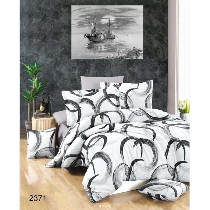 Спално бельо ранфорс 100% памук,голяма спалня,единично, пет части