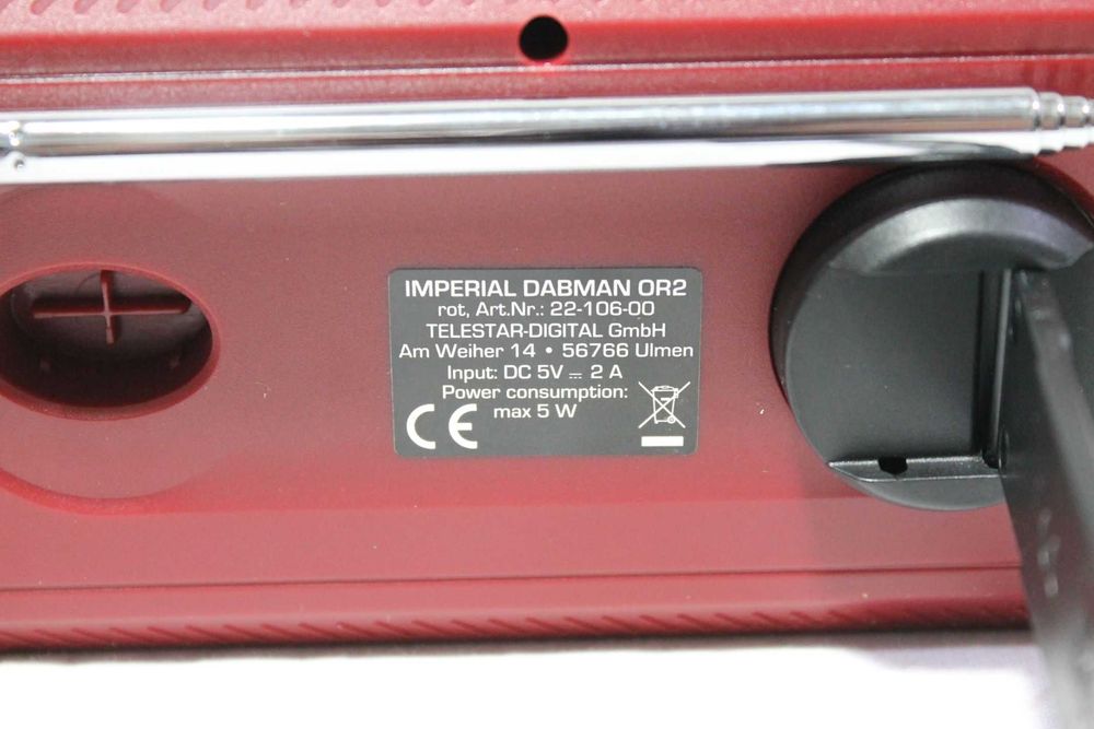 Aparat radio digital FM Bluetooth lanterna solar Imperial Dabman OR02