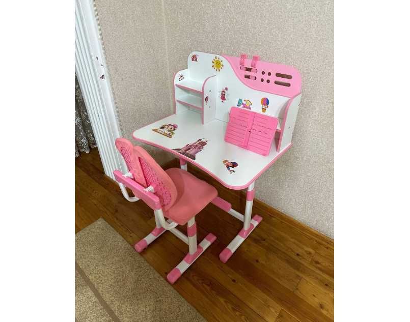 Cтул парта для школников-1х0,75х0,48 м Регулируются Доставка бесплатно