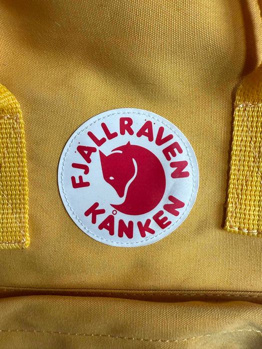 Жълта раница Fjallraven Kanken