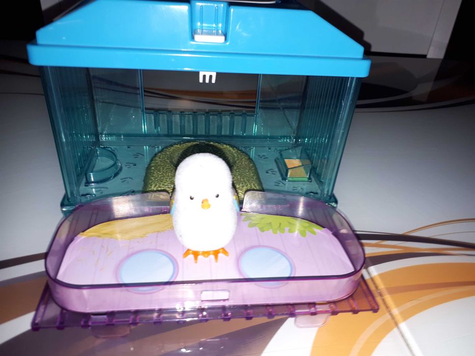 детски играчки  подскачащо пиле в клетка