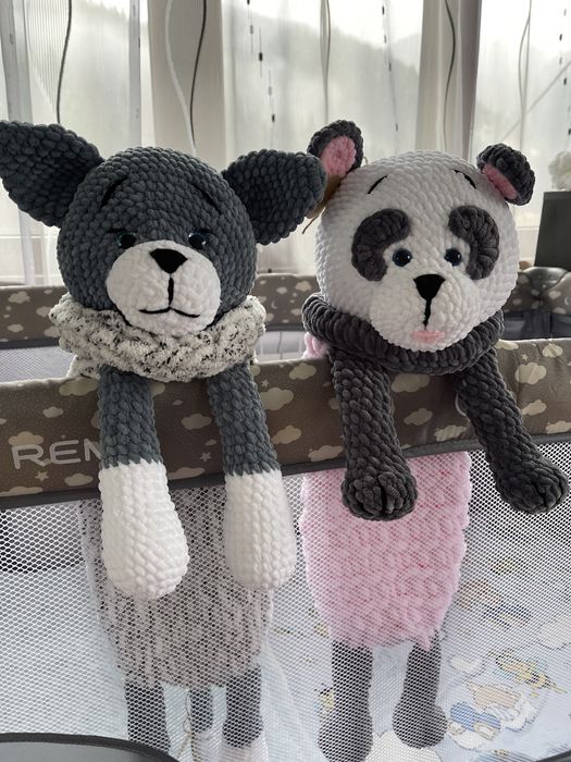Плетена играчка/Пижамница/Детска играчка/Играчка за сън/Еднорог/Елен