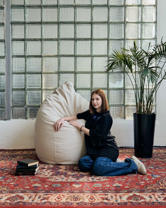 Кресло мешок, Пуфик, Bean Bag, Qop Kreslo, Бин бег