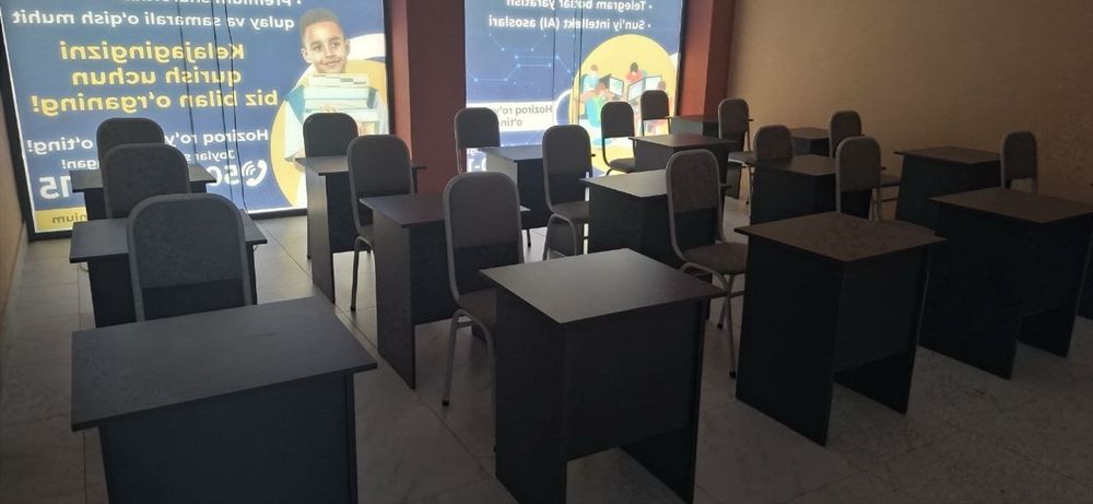 Oʻquv markazlari, xususiy maktablar uchun parta-stullar