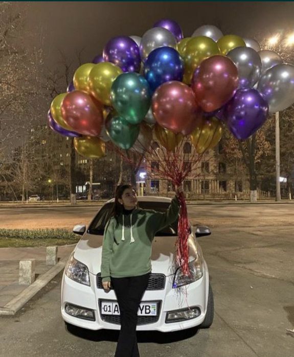 Uchar sharlar gazli shar geliviy shar