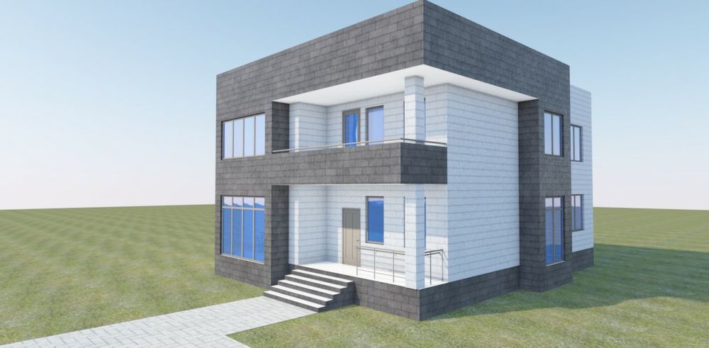 Строительство. Бригада строителей