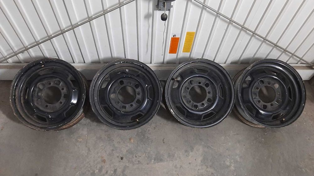 4 бр. стоманени джанти 15" за всички поколения SUZUKI Samurai/Jimny