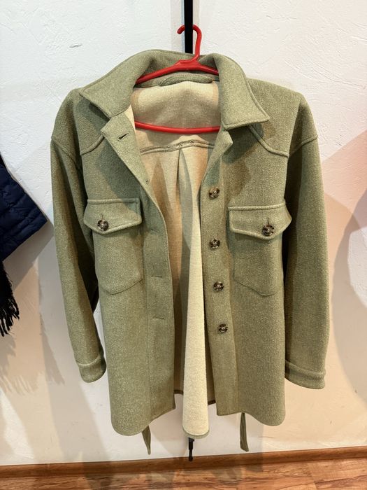 Теплая рубашка на весну