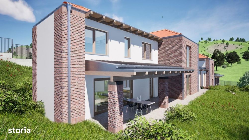 Teren autorizat duplex premium in Feleacu - Natura, asfalt, utilitati