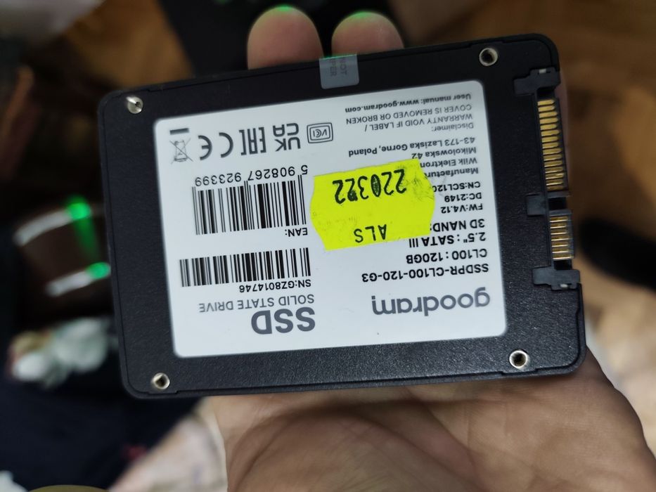 Ssd GoodRam 120gb 100%