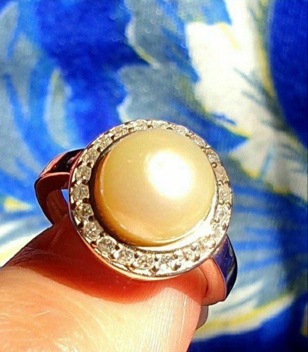 Кольцо серебро925 золото750.раз18