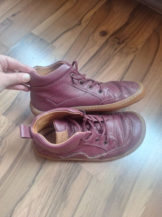 Боси обувки Froddo Barefoot Lace Up Bordeaux 35 номер