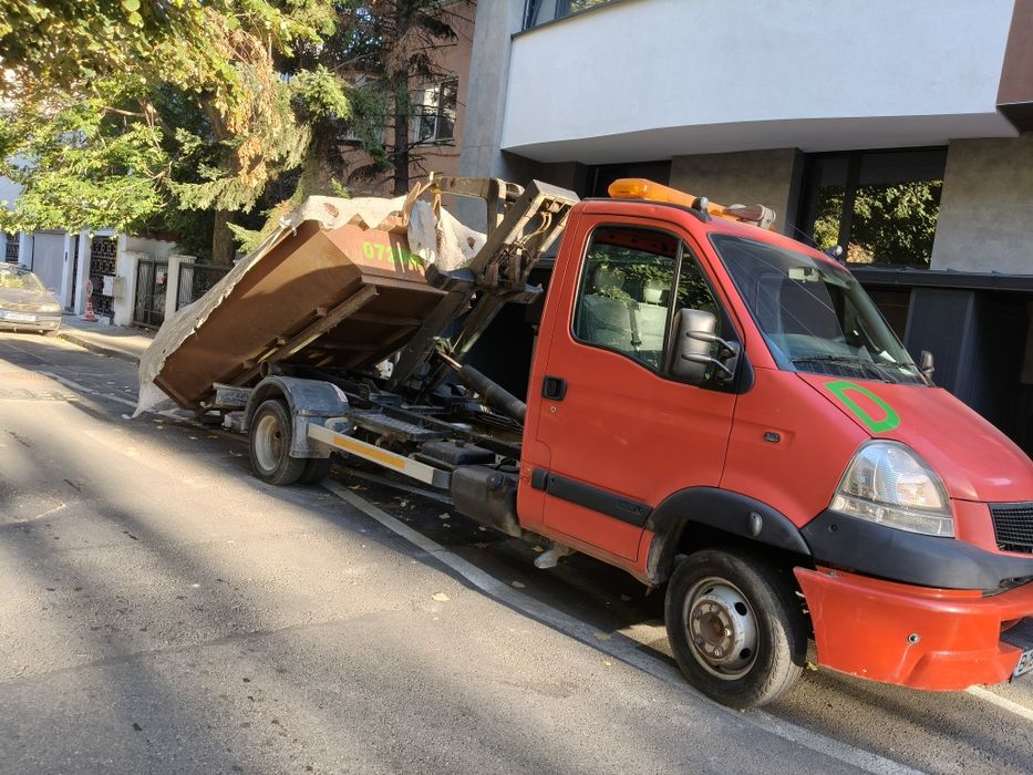 Transport moloz inchiriere containar haba tomberon deseuri constructii