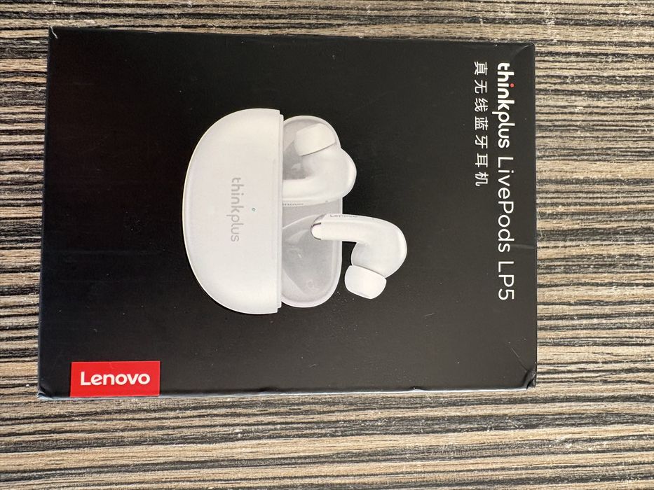 Слушалки тапи Lenovo LivePods LP5 нови
