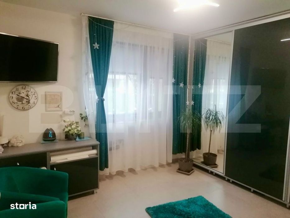 Apartament 3 camere, 64 mp, terasa+curte privata, zona Tractorul