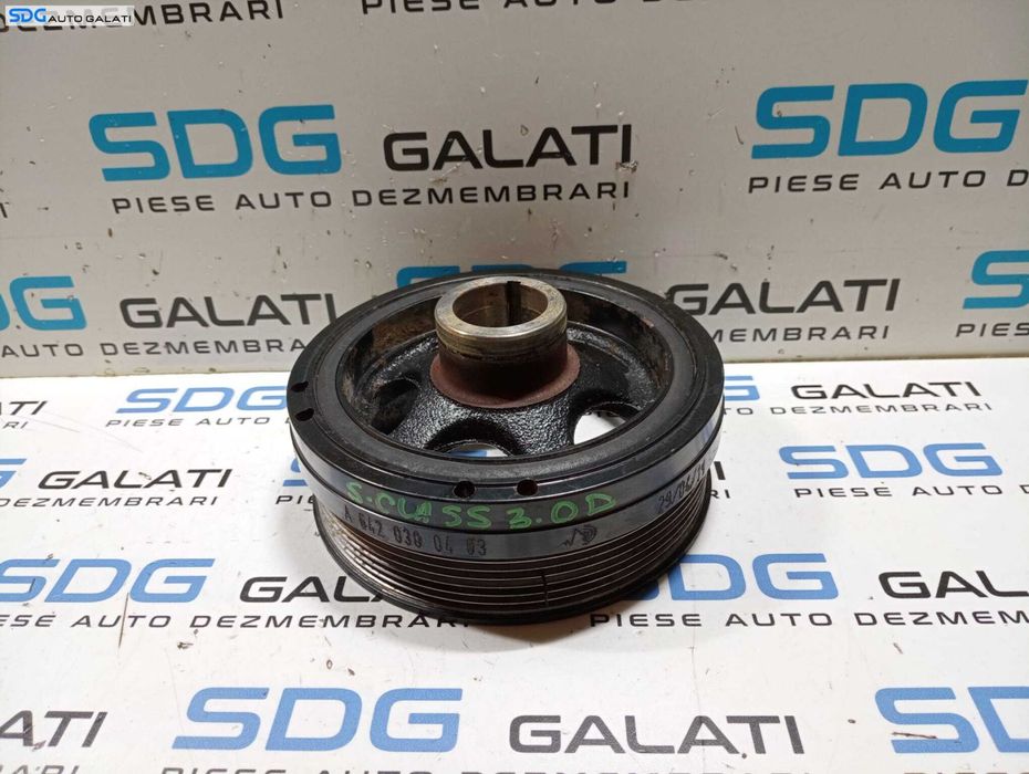 Fulie Rola Vibrochen Arbore Cotit Mercedes Clasa E Class W212 E350 3.0 D 2009 - 2015 Cod A6420300403 [M5192]
