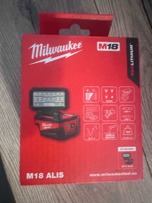 Milwaukee M18 ALIS lanterna/lampa/proiector 18v