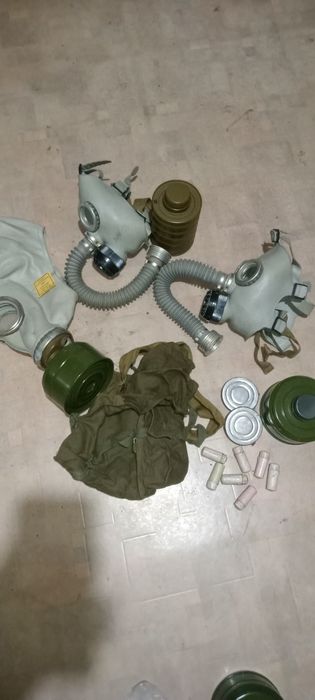 Противогазы для ГТО и фильтра