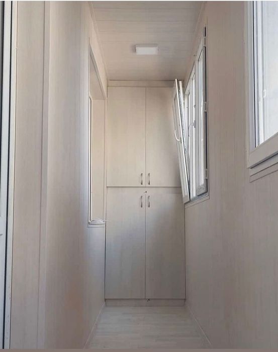 Балконы. Корпусная мебель. Откосы