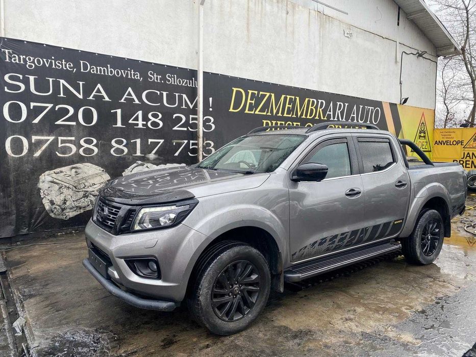 Dezmembrez Nissan Navara 2018/2.3 E6/usa/bena/faruri/stopuri/bullbar/carlig/trapa/oglinda/paravanturi/bare/interior/luneta/suspensie/motor/cutie/grup