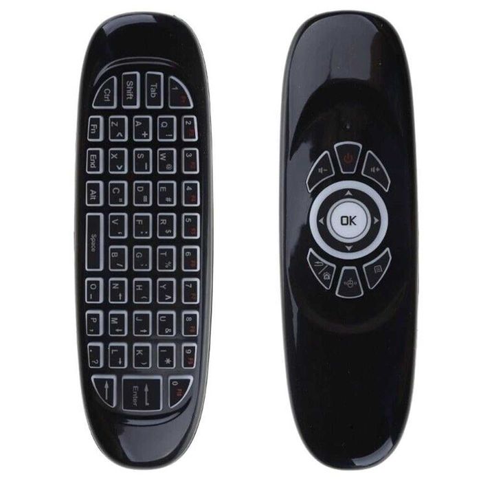 Безжично дистанционно Air Mouse с QWERTY клавиатура и RGB , 2.4GHz