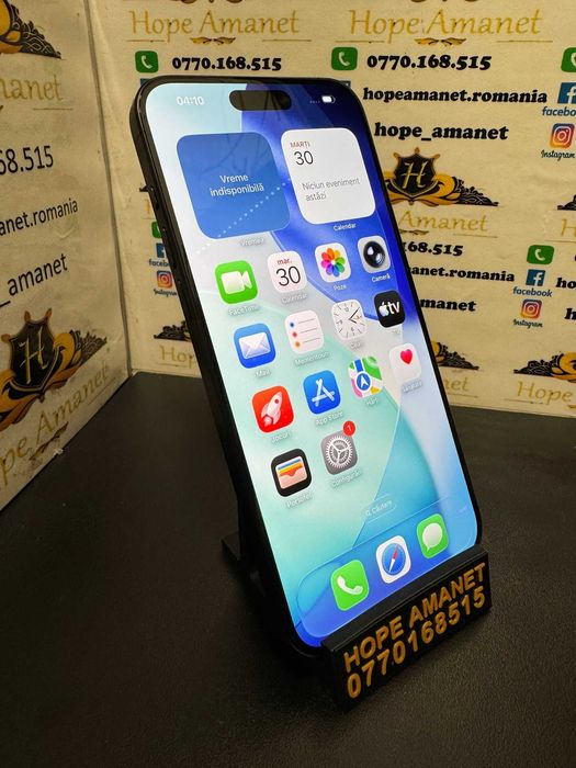 Hope Amanet P3 Iphone 15 Pro Max / 256 gb / 95% baterie